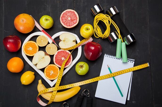 Proper nutrition and physical activity are the key to rapid weight loss