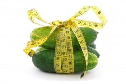 Cucumbers are good for losing weight in a week