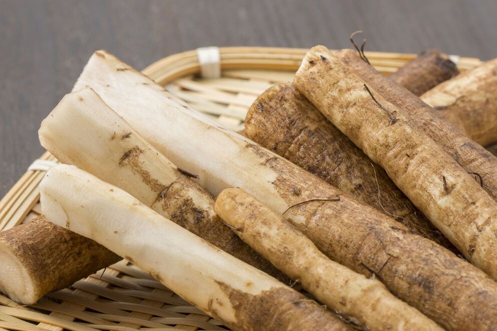 Diuretic burdock root relieves toxins and excess pounds